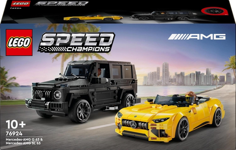 LEGO SPEED CHAMPIONS 76924 MERCEDES AMG G 63 A MERCEDES AMG SL 63